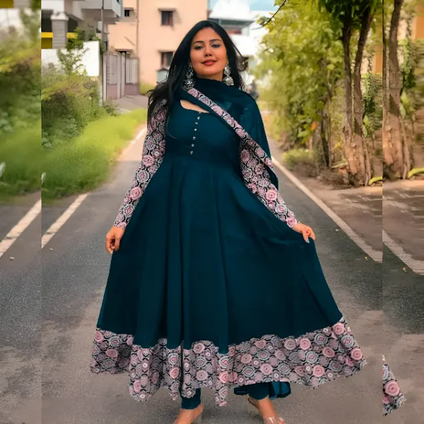 New Designed China Linen Gown GW104